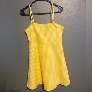 Yellow Gingham H&M Summer Dress
